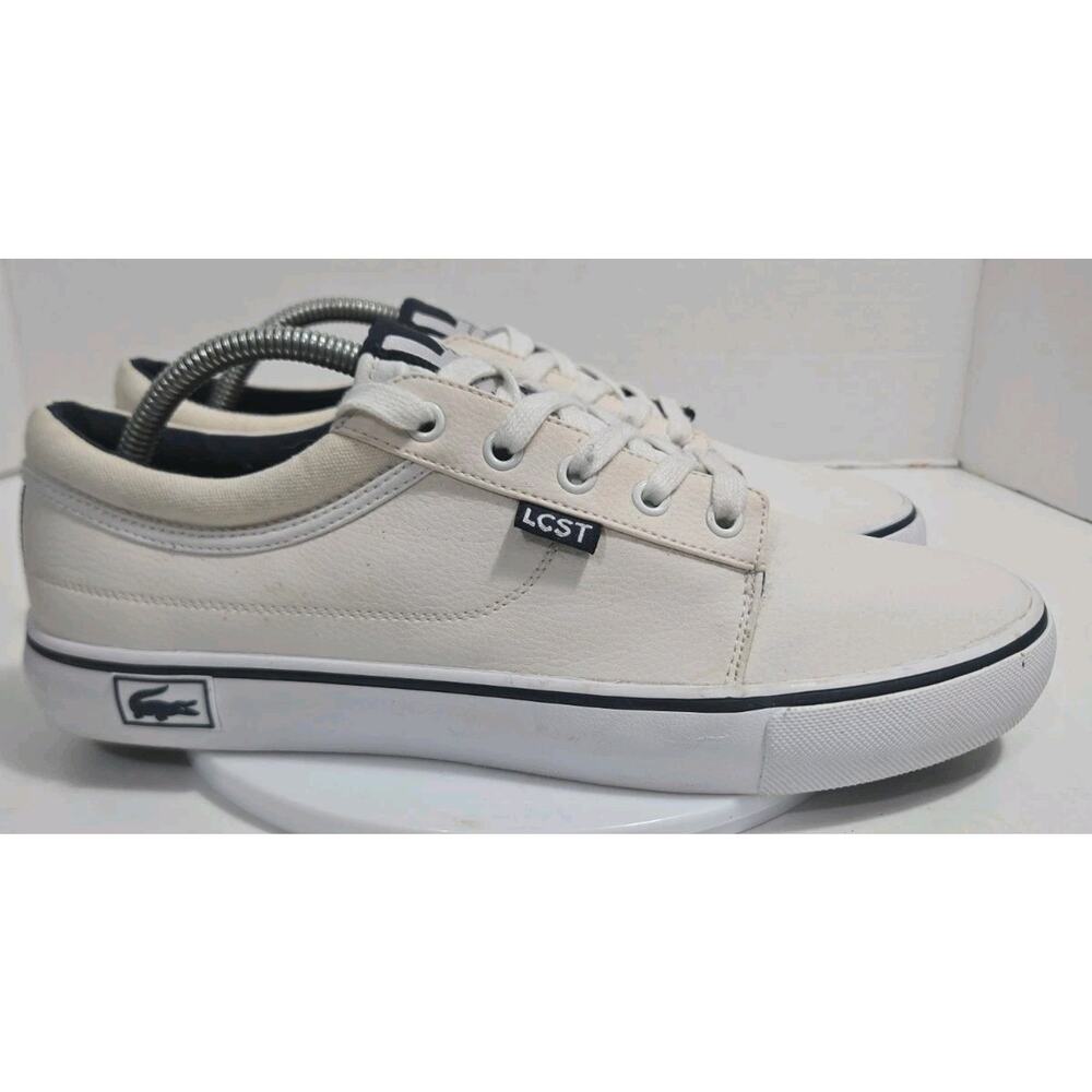 Lacoste VaultStar TL SCM Canvas Cream Men’s Sneakers US 10 /UK 9